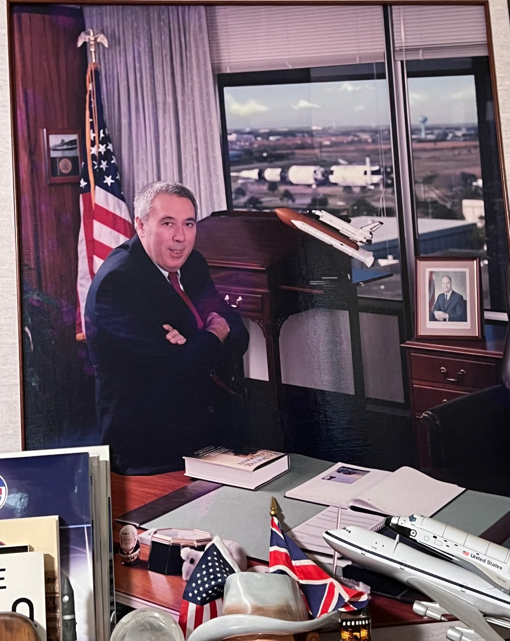 Johnson Space Center Director George Abbey