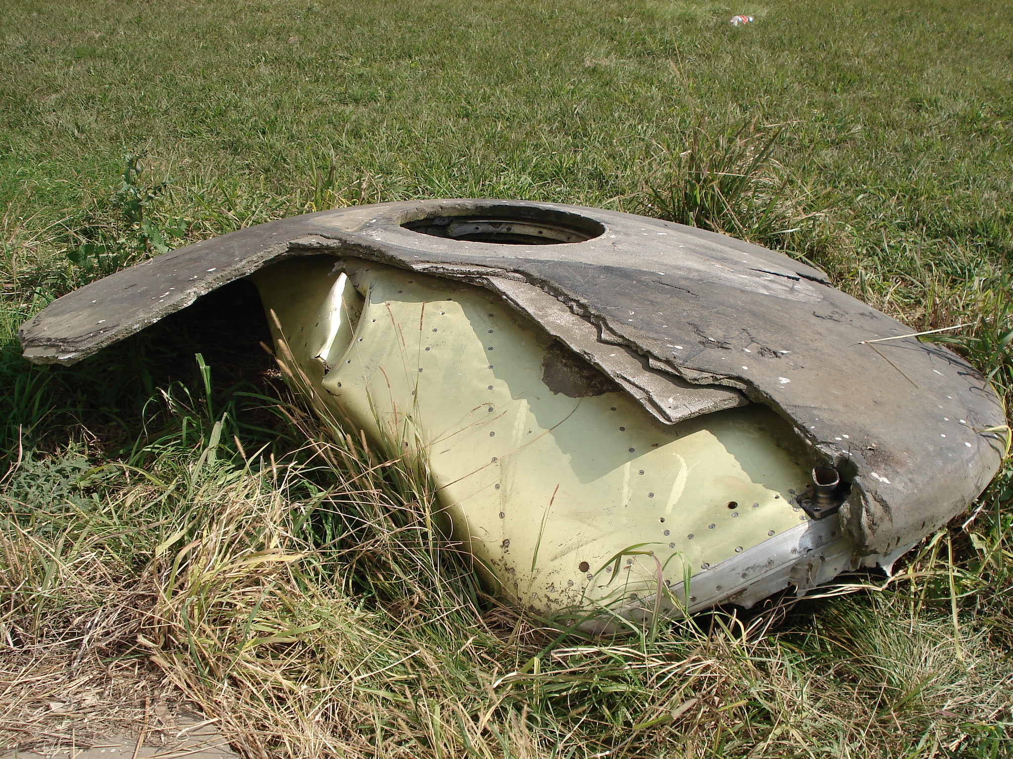 A piece of Salyut 7 recovered in Argentina