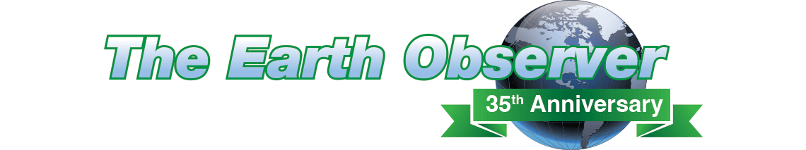 The Earth Observer 35th Anniversary Banner