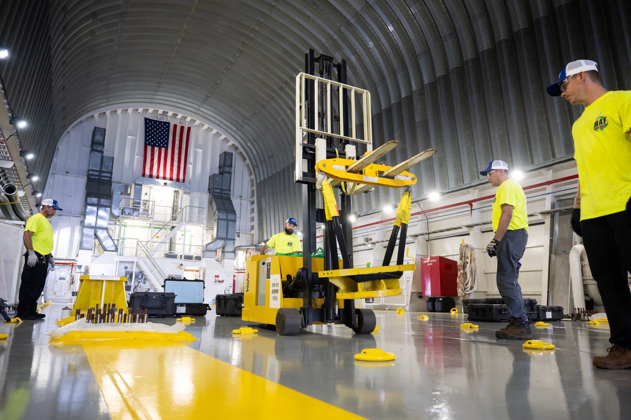 Teams at the agency’s Michoud Assembly Facility in New Orleans are preparing the agency’s Pegasus barge to carry the SLS rocket’s core stage from the agency’s rocket factory to NASA’s Kennedy Space Center in Florida.