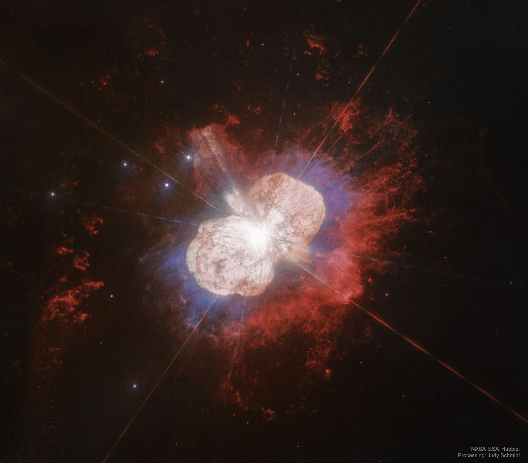 Hubble image of Eta Carinae