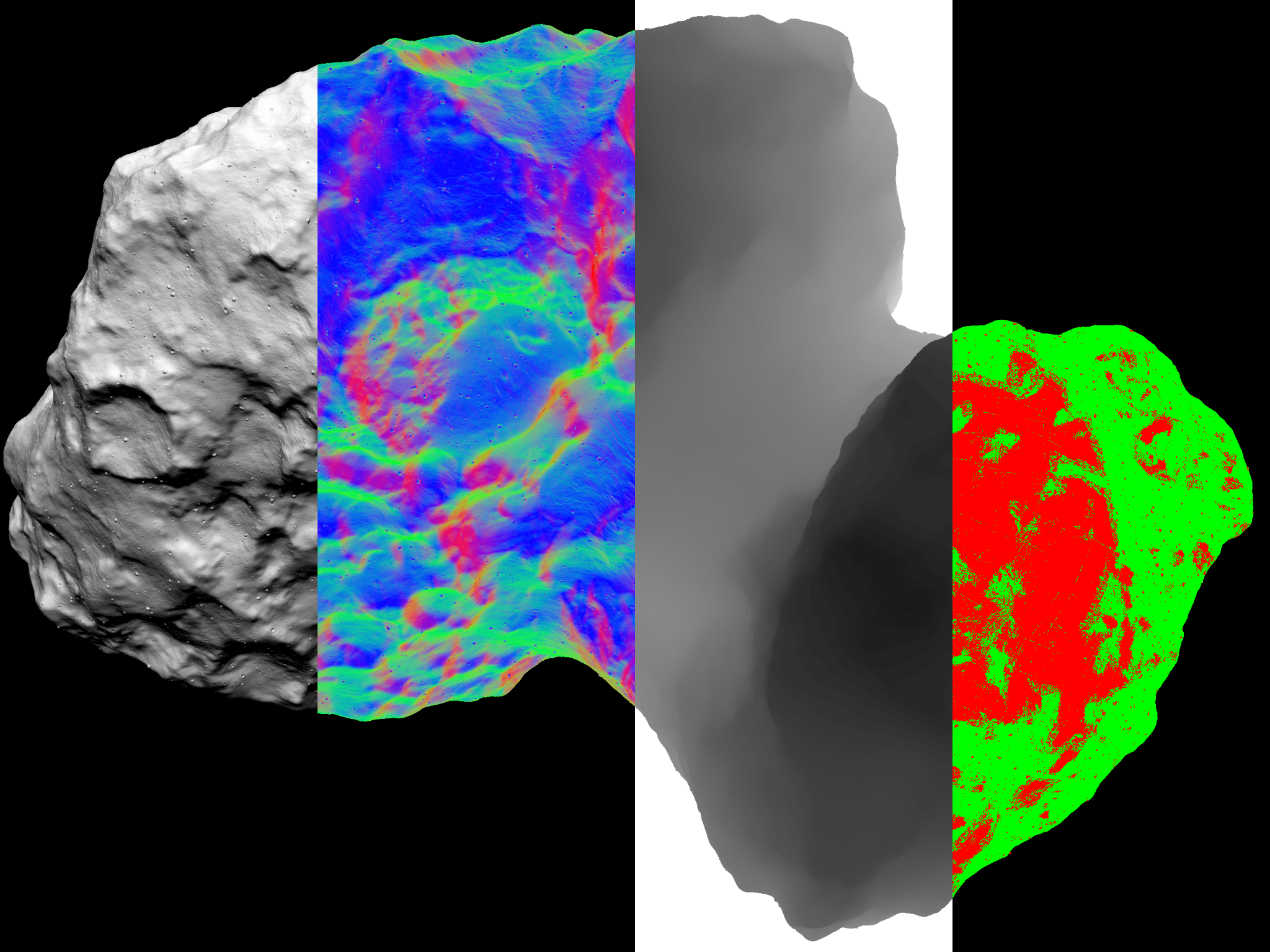 A screenshot of the Vira tool demonstrating the different levels of detail it can produce, ranging from hyper-detailed to blurry.