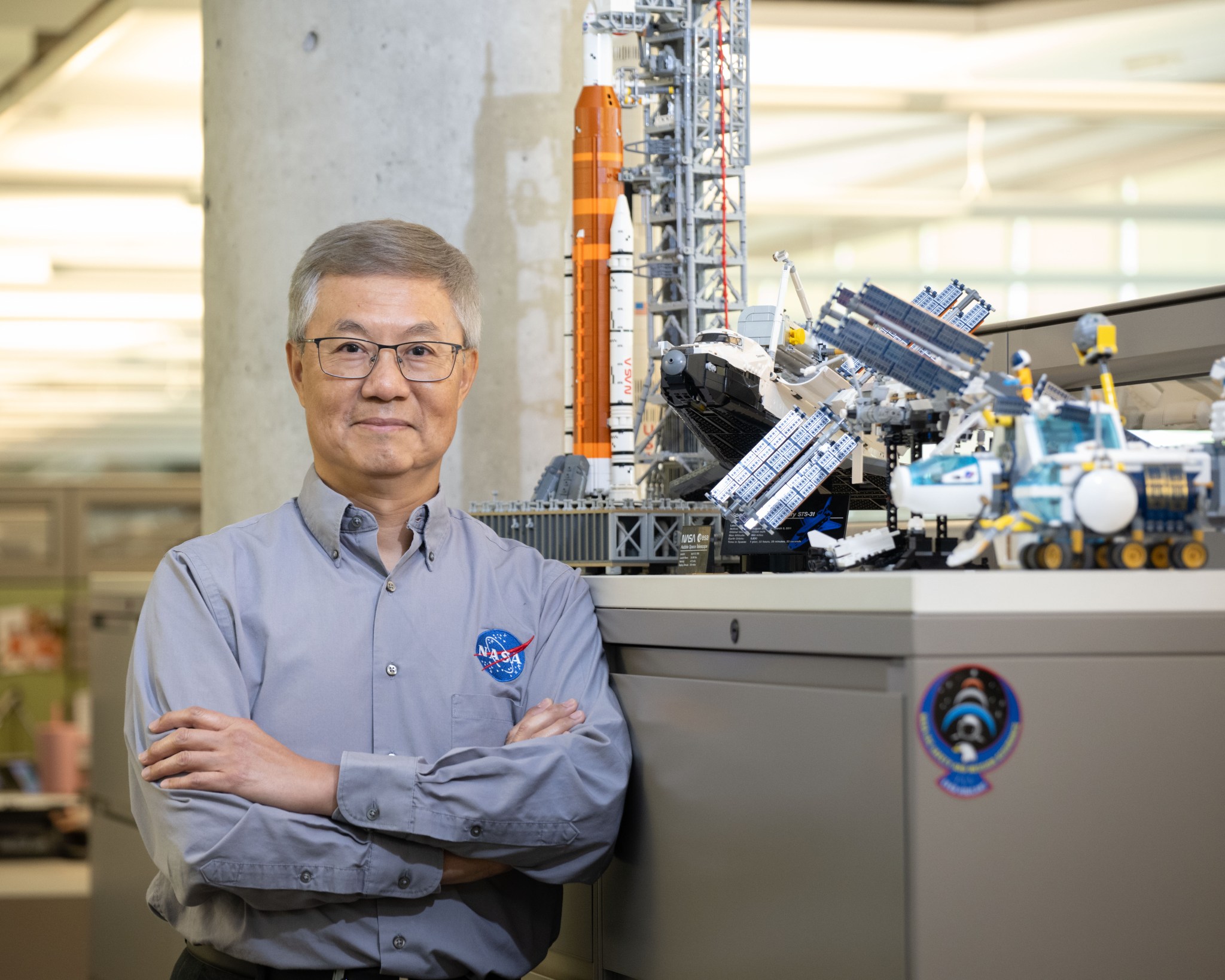 Environmental Portrait of Systems Engineer Douglas T. Wong for Faces of NASA Project. Photo Credit: NASA/Bill Stafford