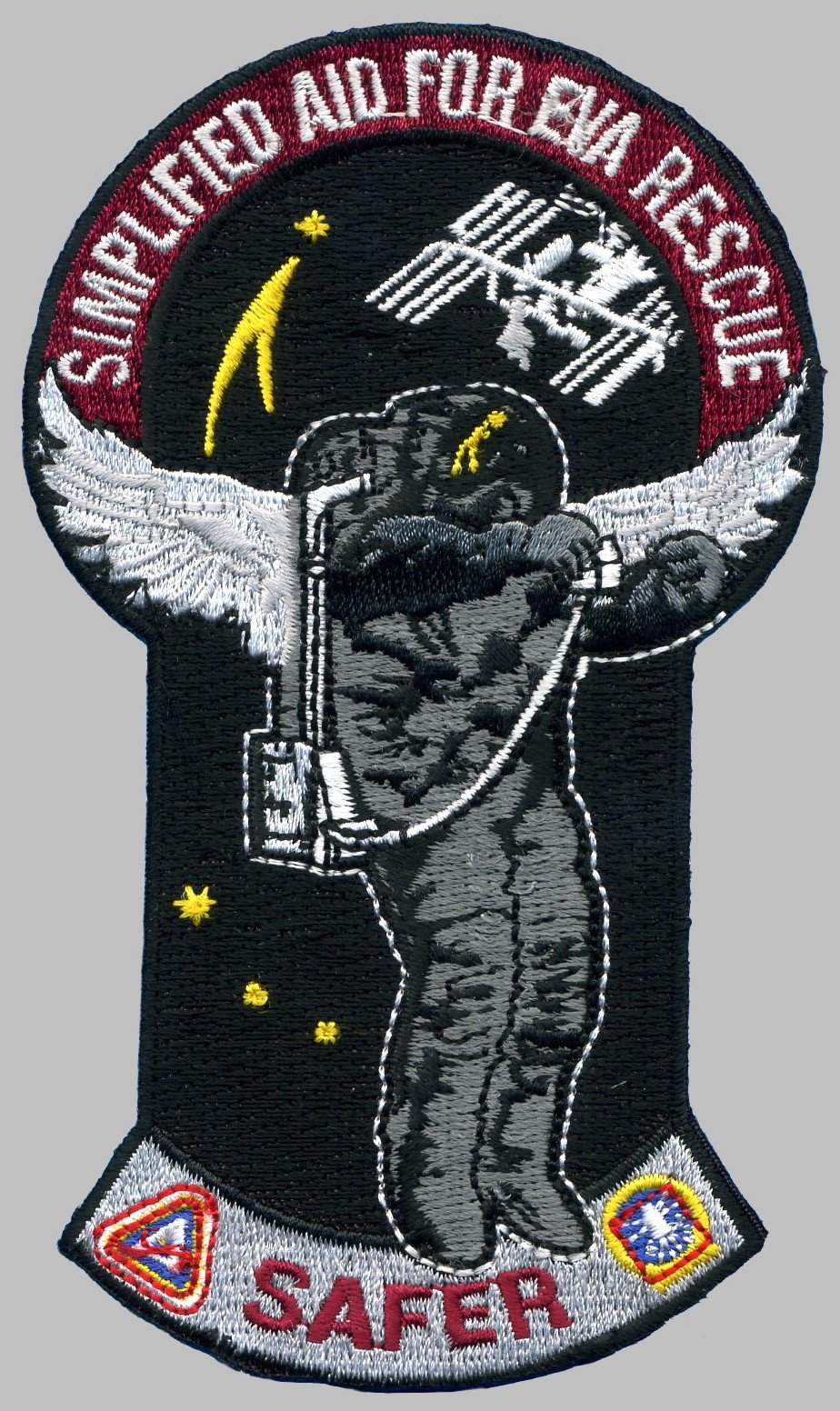 Patch for the Simplified Aid for EVA (Extravehicular Activity) Rescue (SAFER)