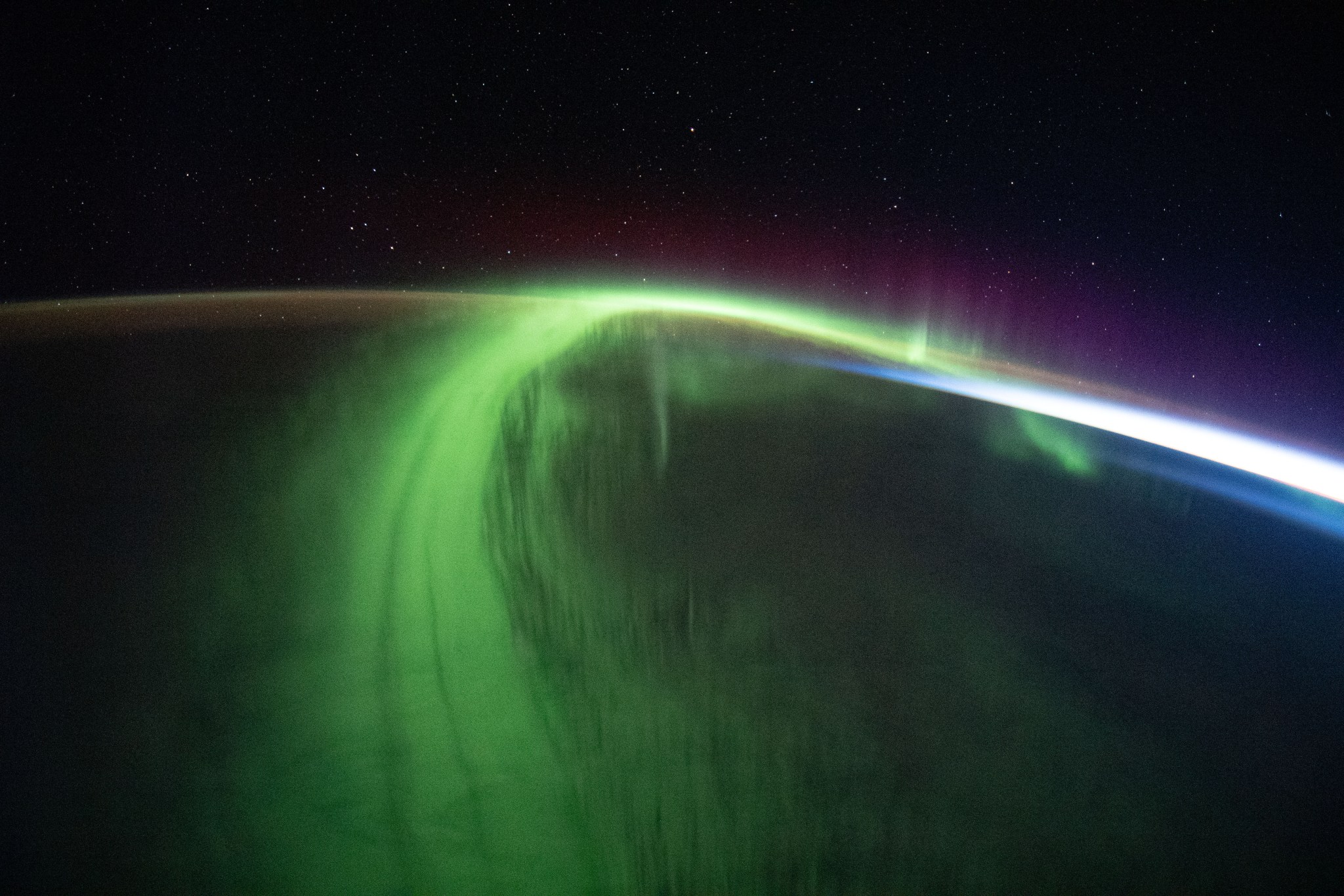 Aurora Over the Earth