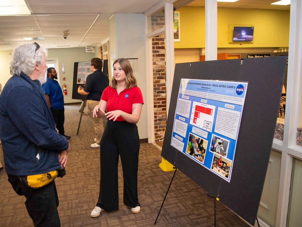 NASA Stennis summer intern Madison Godbold