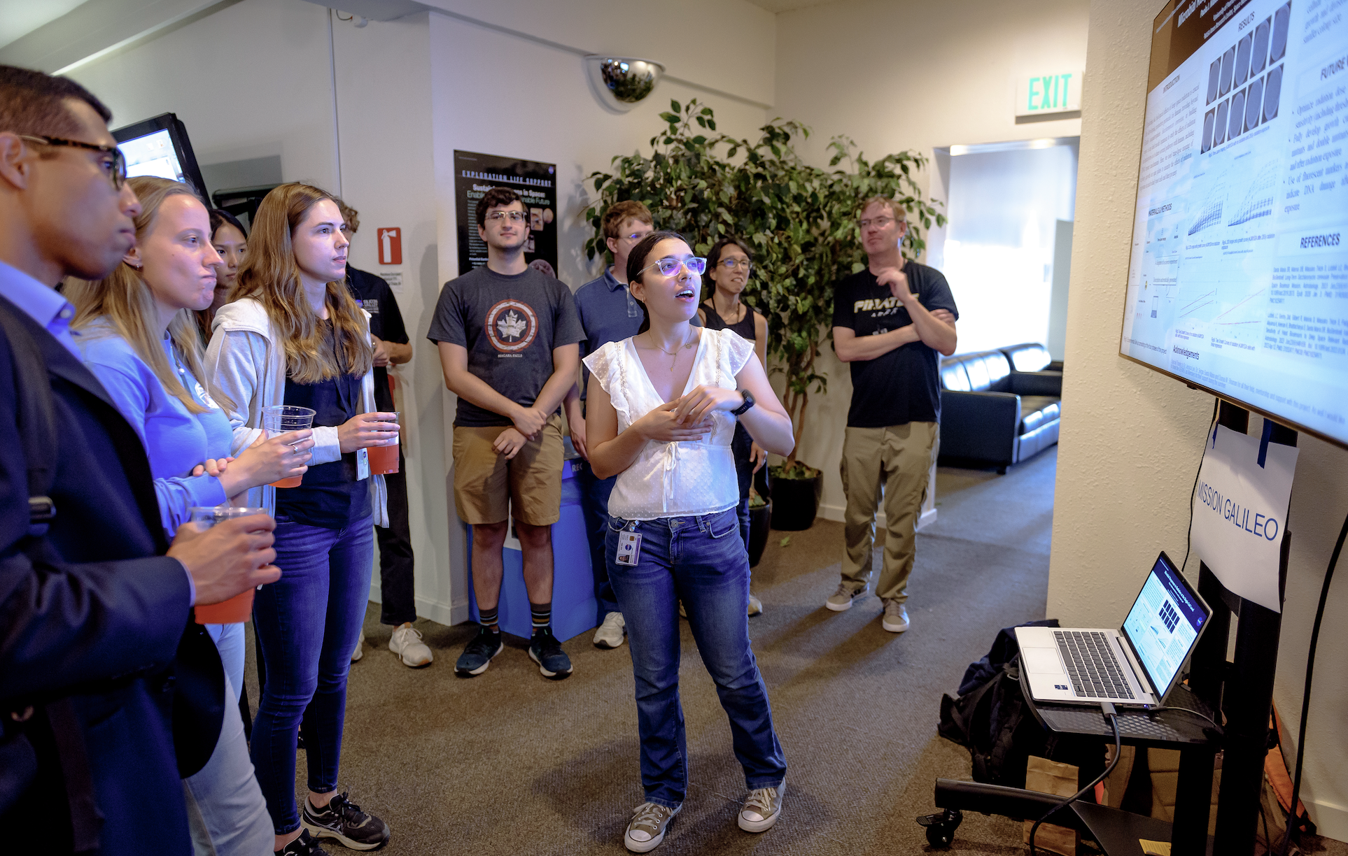 Student poster session