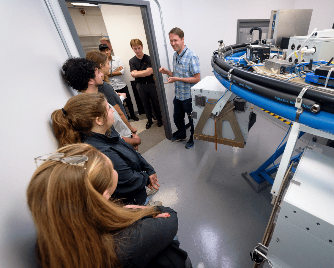 Joshua Alwood of the Space Biosciences Artificial Gravity Lab