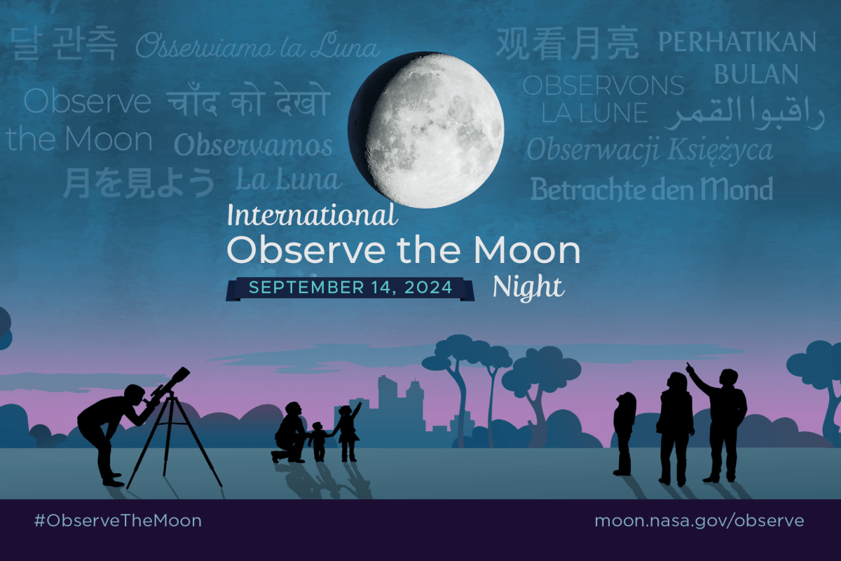 International Observe the Moon Night is Sept. 14.